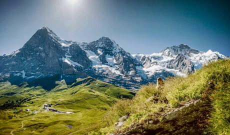 Berner Oberland - Eiger, Mönch und Jungfrau